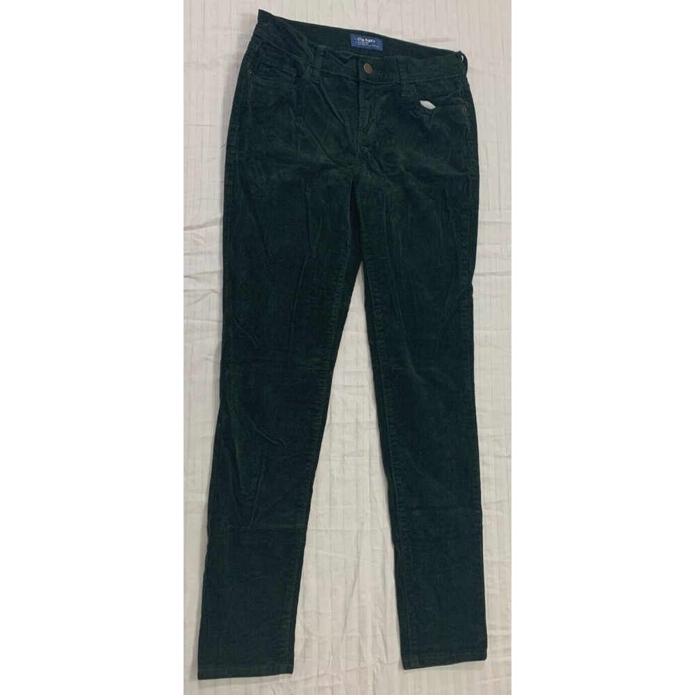 OLD NAVY ROCKSTAR WOMENS CORDUROY PANTS SKINNY SIZE 2